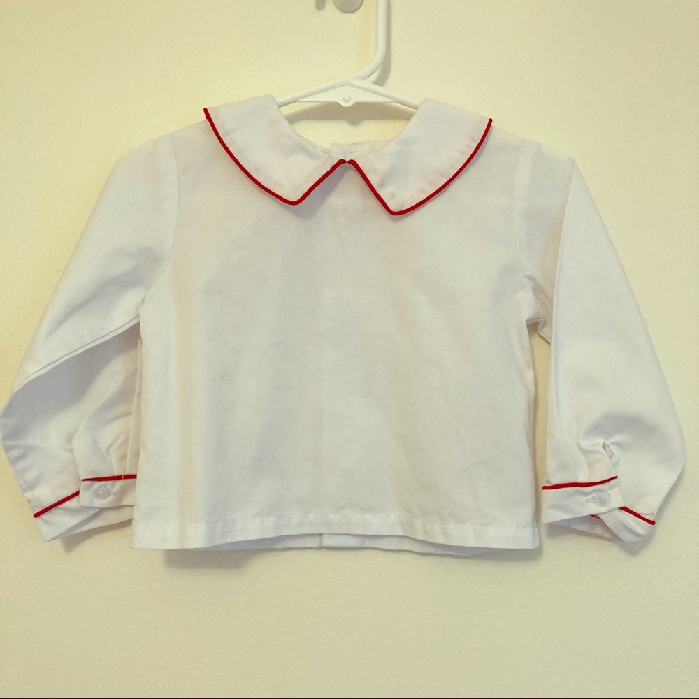 Royal Kids Undershirt Red Corduroy